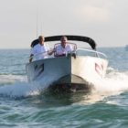 bateau open coque en aluminium