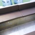 banquette bateau en aluminium