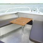 cockpit avant bateau insubmersible en aluminium